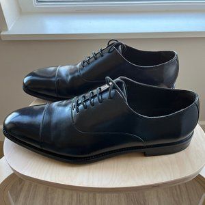 10.5 To Boot New York Silverton Leather Cap Toe Oxford Shoes